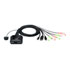 Thumbnail 1 : ATEN 2-Port USB-C DisplayPort Hybrid Cable KVM Switch
