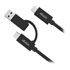 Thumbnail 2 : Akasa 2-in-1 USB 3.2 Gen 2x2 Type-C to Type-C+A Cable