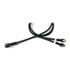 Thumbnail 1 : 100cm SlimSAS 8i SFF-8654 to 2 X SlimSAS 4i Cable