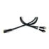 Thumbnail 1 : 0.5m Micro SATA Cables SlimSAS 8i SFF-8654 to 2 X SlimSAS 4i Cable