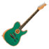Thumbnail 1 : Fender Ltd Ed American Acoustasonic Telecaster - Aqua Teal