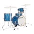 Thumbnail 1 : Ludwig Breakbeats 4-piece Shell Pack with Snare Drum - Blue Sparkle