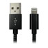 Thumbnail 1 : Scan 2M USB 2.0 to Lightning Black Braided Cable MFi Certified