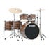 Thumbnail 1 : Tama Imperialstar 22" 6 Pc Shell Pack in Coffee Teak Wrap With Hardware