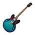 Thumbnail 1 : Epiphone ES-335 Figured Blueberry Burst