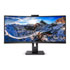 Thumbnail 1 : Philips 34" Curved UltraWide Quad HD 100Hz Monitor