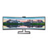 Thumbnail 1 : Philips 49"  499P9H/00 Curved 32:9 Superwide Monitor with Built in Docking Station & Webcam