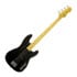 Thumbnail 1 : Blade Austin Classic Bass, Black Maple FB, Chrome Parts