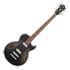 Thumbnail 1 : Ibanez AGB200-BKF Semi Hollowbody Bass Guitar - Black Flat