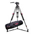 Thumbnail 1 : Cartoni Focus 8 Fluid Head With Red Lock Floor Spreader Tripod Kit