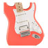 Thumbnail 2 : Squier Sonic Stratocaster HSS, Maple Fingerboard, White Pickguard, Tahitian Coral