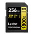 Thumbnail 1 : Lexar Professional 1800x SDXC Gold Series 256GB