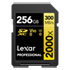 Thumbnail 1 : Lexar Professional 2000x SDHC UHS-II Card GOLD Series 256GB