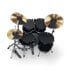 Thumbnail 1 : Vic Firth Mute pack w/ 10in - 12in - 2 x 14in - 22in - Hihat and 2 x Cymbal