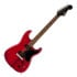 Thumbnail 1 : Squier - Paranormal Strat-O-Sonic, Laurel Fingerboard, Black Pickguard, Crimson Red Transparent