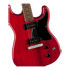 Thumbnail 2 : Squier - Paranormal Strat-O-Sonic, Laurel Fingerboard, Black Pickguard, Crimson Red Transparent