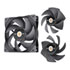 Thumbnail 1 : Thermaltake 120mm SWAFAN GT12 PWM Case Fan with 3 Changeable Blades