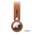 Thumbnail 1 : Apple AirTag Leather Loop - Saddle Brown