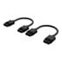 Thumbnail 1 : CORSAIR iCUE LINK 100mm Straight/Straight Cables