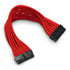 Thumbnail 2 : Xclio Red 24 Pin Braided ATX Cable