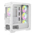 Thumbnail 3 : CiT Vento Micro-ATX White PC Gaming Case