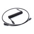 Thumbnail 1 : CableMod Pro 150cm Black Coiled Braided Keyboard Cable USB A to C