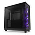 Thumbnail 1 : NZXT H6 Flow RGB Black Compact Dual-Chamber Tempered Glass PC Case