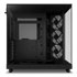 Thumbnail 2 : NZXT H6 Flow RGB Black Compact Dual-Chamber Tempered Glass PC Case