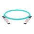 Thumbnail 2 : 10m QSFP28 to QSFP28 Multimode Fibre Optic Cable