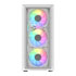 Thumbnail 3 : CiT Luna White Tempered Glass MicroATX Case