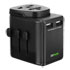 Thumbnail 1 : Bitmore World to World International Travel Charger with 2 USB A Charging Ports 175+ Countries