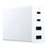 Thumbnail 1 : Razer 130W 4 Port GaN USB Type-C/A Charger UK/EU/USA - White