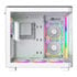 Thumbnail 2 : Montech KING 95 PRO White Dual Chamber Mid Tower PC Case with 6 ARGB Fans