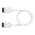 Thumbnail 2 : CORSAIR iCUE LINK 600mm Straight/Straight Cable - White