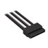 Thumbnail 1 : Corsair Premium Black/White Individually Sleeved Serial ATA (SATA) Type-5 PSU Cable