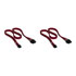 Thumbnail 2 : Corsair Premium Black/Red Individually Sleeved Standard Kit Type-5 PSU Cables