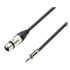 Thumbnail 1 : Adam Hall Cables 3m Neutrik XLR female to Minijack TRS Cable