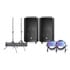 Thumbnail 1 : Electrovoice - ELX200-10P-EU - 10" 2-way Powered Speakers, Stands & Leads