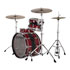 Thumbnail 2 : Ludwig 50th Anniversary Vistalite FAB 22x14", 13x9", 16x16" Shell Pack - Red Sparkle/Smoke