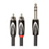 Thumbnail 1 : (B-Stock) Roland 5FT / 1.5M Interconnect Cable, Dual RCA - 1/4” TRS