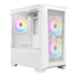 Thumbnail 1 : CiT Level 2 White Mesh Micro-ATX PC Case