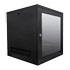 Thumbnail 1 : LMS Data 19" Wall-Mounted Data Cabinet (Black), 12U, 500mm Depth