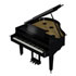 Thumbnail 1 : Roland GP-9M-PE Premium Digital Piano (Polished Ebony)
