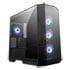 Thumbnail 1 : MSI MAG PANO M100R PZ Micro-ATX Tower Tempered Glass PC Gaming Case Black