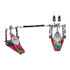Thumbnail 1 : TAMA Iron Cobra 900 Marble Psychedelic Rainbow Power Glide Twin Pedal w/Carrying Case