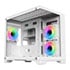 Thumbnail 1 : CIT Concept White MicroATX PC Case with 3x Celsius Dual-Ring Fans