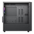 Thumbnail 2 : Vida Lucid Black MicroATX Tower Tempered Glass PC Gaming Case inc 4x ARGB Fans