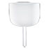 Thumbnail 1 : Meinl 10" Crystal Singing Bowl with Handle, Note F4, Heart Chakra - CSBH10F