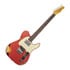 Thumbnail 1 : Fender Custom Shop LTD Edition CuNiFe '60 Tele Custom Heavy Relic, Aged Fiesta Red Over 3 Colour