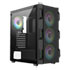 Thumbnail 1 : CiT Neo Black Mid Tower Tempered Glass PC Gaming Case